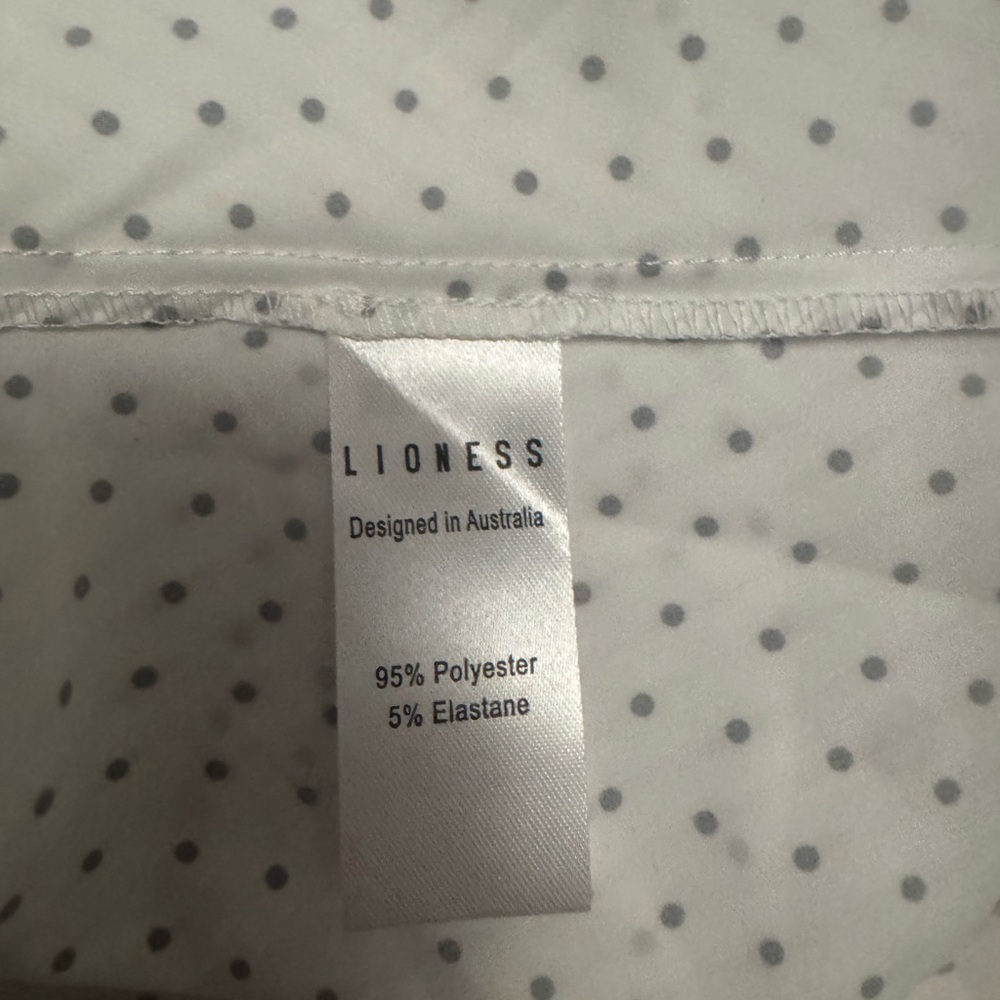 NWT Lioness Women’s White and Black Satin Maxi Skirt M - Picture 7 of 7